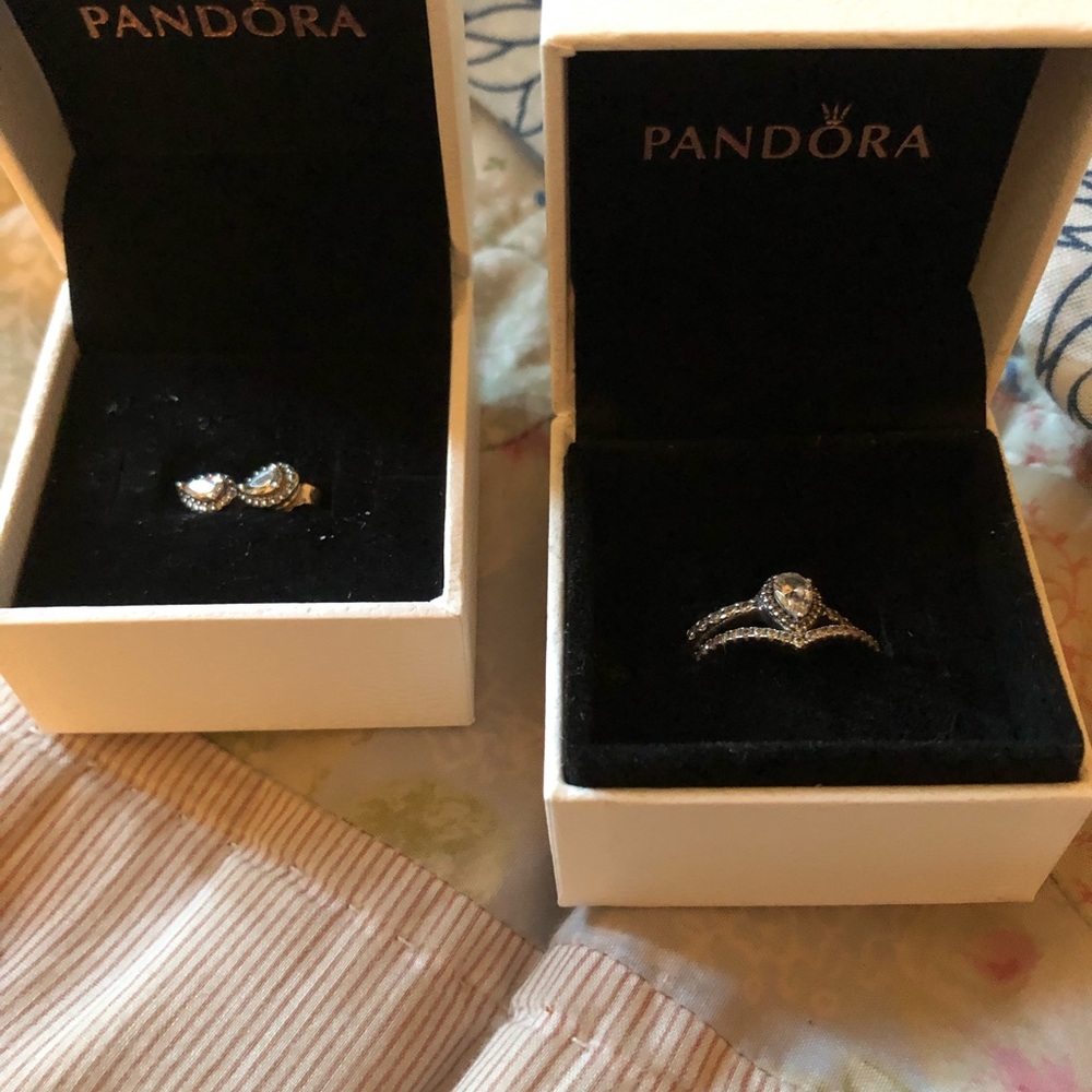 Authentic Pandora Engagement Set